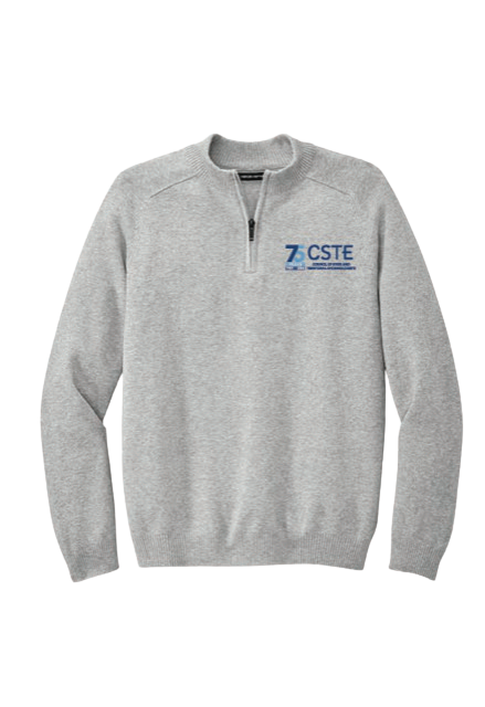 Quarter-Zip Mock Neck